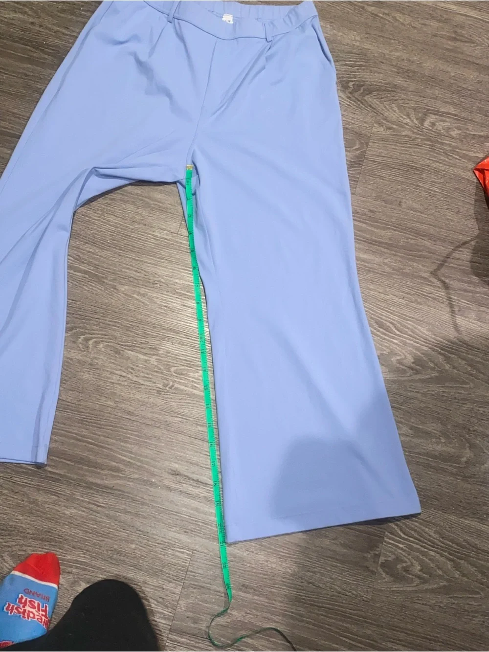 Halara Light Blue Wide Leg Stretch Dress Pants XL - Picture 8 of 13